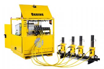 PLC控制同步顶升系统